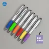 En stock pluma de bola calabaza retorcida impresión de logotipo bolígrafo capacitivo conductor bolígrafo calabaza escritura a mano pantalla táctil bolígrafo publicitario