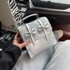 Mochila de Novo Estilo para Mulheres, Versátil Casual Portátil Estilo Coreano Mochila Escolar para Estudantes, Pequena Bolsa Quadrada, Mochila de Viagem Leve de Alta Qualidade