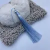 Borla de Recuerdos de Xiangfei 15CM Clavo Colgante Cerrado Bolsita Colgante para Coche Accesorios de Disfraz Antiguo Hanfu Cheongsam Accesorios para Ropa con Cuentas