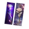 Simulación de siete colores lámina de oro de 24k caja de regalo de rosa tallo único regalo Qixi Día de San Valentín creativo cumpleaños fabricante transfronterizo