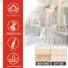 Jaysuing Pegamento Transparente Impermeable Techo Baño Cocina Pared Impermeable Sin Ladrillos Recubrimiento a Prueba de Fugas