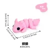 Mini Brinquedos de Animais Impressos em 3D com Articulações Ampliadas, Sacolas Surpresa Transfronteiriças Móveis, Caixas Surpresa, Bolas Gashapon e Pequenos Brinquedos de Pelúcia