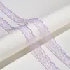 Estoque Disponível de Renda de Poliéster Não Elástica de 2,2cm para Lingerie DIY, Bainhas de Saia, Roupas e Acessórios de Decoração para Cortinas