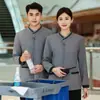 Roupas de Trabalho para Limpeza de Imóveis Manga Longa Quarto de Hotel Tia Pa Roupa de Limpeza Loja de Departamentos Departamento de Vendas Tamanho Grande Roupa de Outono e Inverno