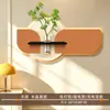 Pintura Decorativa Nuevo Restaurante Estilo Crema DIY Lámpara de Planta Verde Hidropónica Pintura de Pared de Fondo de Mesa de Comedor Creativa de Gama Alta