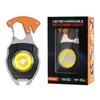 Luz llavero de carga USB mini linterna luz de inspección COB abridor de botellas luz de trabajo de emergencia para exteriores