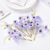 Flor de imitação três Margaridas acessórios DIY guirlanda feita à mão decoração de local de casamento flor artificial Arranjo de flores para casa