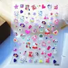 Entra en Retro Japonés Anticuado Muñeca de Tela Dulce Manicura KT Estilo Milenio Gato de Dibujos Animados Pegatinas para Uñas