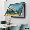 Galeria de Arte Qiao Jia Pintura Decorativa para Caixa de Medidor Elétrico, Pintura Decorativa para Caixa de Distribuição e Disjuntor, Pintura de Pendurar Vintage com Acabamento de Alto Padrão, Pintura para Caixa de Corrente Forte e Fraca