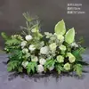 Arreglos Florales de Boda Estilo Bosque, Macetas Colgantes, Flores de Seda, Decoraciones de Pasillo, Decoraciones para la Ceremonia de Entrega del Coche de Boda, Escaparates, Plantas Verdes