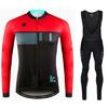 Traje de Montar de Manga Larga GOBIK Pantalón con Tirantes Traje Primavera Verano Otoño Transpirable Secado Rápido Protección Solar Camisa para Bicicleta de Montaña y Carretera