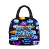 2024 Amazon Transfronterizo Transfronterizo Dibujos Animados Estudiante Bolsa de Almuerzo Niños Bolsa de Hielo RobloxBLOXX Fruta