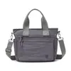 Bolso de Hombro de Tela de Nylon Casual Diario para Mujer 2025 Invierno Nuevo Gran Capacidad Impermeable Cruzado para Viajes