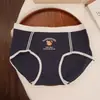 Pantaletas de Algodón Puro para Mujer Marca Oso Británico, 10A Antibacterianas, Entrepierna 100% Algodón, Algodón Grado A para Mujer, Talla Grande al por Mayor