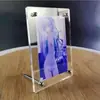 Soporte de tornillo para marco de fotos de acrílico moderno minimalista al por mayor del fabricante, varilla de soporte, cabeza redonda, punta de bolígrafo sólida, pin de publicidad