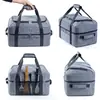 Bolsa Térmica Popular Personalizada Transfronteriza, Bolsa Térmica de Cocción Lenta de Doble Capa, Transportador de Pasteles Aislado, Bolsa Refrigeradora para Cazuelas, Bolsa de Picnic