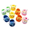 Meias de bebê 20 novas de primavera e verão acessórios de boneca boneca meias de barco infantis com antiderrapante dispensando meias de chão para bebês e crianças pequenas