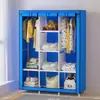 Armario simple transfronterizo zapatero no tejido combinación en caliente traje suit habitación de alquiler dormitorio almacenamiento ensamblaje armario venta al por mayor