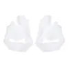 Puntera de doble orificio con arco engrosado, amortiguación de impactos, almohadilla de medio código para masaje de pies, cinturón flexible antidesgaste, se puede cortar para eversión.