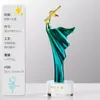 Nuevo Trofeo de Resina de Baile Trofeo de Competición de Baile Latino Ballet Institución Calificadora de Competición Trofeo de Baile Escolar