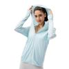 Verão Feminino Novo Protetor Solar Roupas Leve Respirável Anti-UV Protetor Solar UPF50 + Jaqueta Protetor Solar D15011