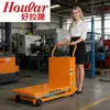 Camión con plataforma hidráulica de bajo nivel de 700 kg MN-E70 Camión con plataforma elevadora móvil ultrabaja Carro móvil de bajo nivel