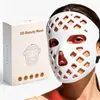 Mascarilla de Belleza 5D Venta Caliente Transfronteriza Mascarilla Hueca Dispositivo de Mascarilla de Silicona Led con Gran Matriz de Luces Mascarilla de Fotones Dispositivo de Belleza