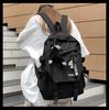 Mochila Universitaria Trendy de Marca Coreana Estilo Harajuku Ulzzang para Mujer, Gran Capacidad, Todo Fósforo, Mochila Escolar Trendy para Hombre