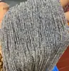 Venta Directa de Fábrica de Cuentas Pequeñas Redondas Facetadas de Cordierita Natural para Accesorios Hechos a Mano DIY