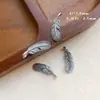 Accesorios de Plata Vintage Danza del León Paz y Alegría Colgante de Borla Pulsera Hecha a Mano DIY Joyería de Plata 925