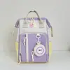 Mochila Escolar Estudantil Novo Estilo, Grande Capacidade, Bolsa de Maternidade Multifuncional, Mochila de Viagem Fashion, Mochila Portátil