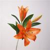 Lirio artificial grande hidratante de tacto suave, ideal para el hogar, decoración floral, adornos para ventanas, paisajismo, flores falsas, fotografía floral de boda.