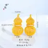Acessórios DIY da Loja Puzuo Gold, Mesmo Estilo de Joias Banhadas a Ouro, com Diamantes, Pingente de Bolsa da Sorte em Forma de Cabaça, Colar, Pingente para Corrente de Suéter