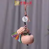 Cipreste Sangrento Jacarandá Escultura Persimmon Ruyi Corrente para Celular Pingente de Decoração para Mochila de Casal