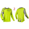 Traje de Carrera de Manga Larga Bicicleta de Montaña Campo Traviesa Secado Rápido Camisa Cultural Tld Traje de Descenso Fox Traje de Ciclismo Superior