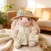 Solo Ropa de Muñeca/Ropa Hecha a Mano para Muñeca Conejo Jc Bonnie, Pijama, Vestido Mismo Estilo del Pequeño Libro Rojo, Conjunto para Muñeca de 32cm, Lindo