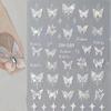 Adesivos de Unha Arte de Unha Borboleta dos Sonhos Adesivos de Unha Arte de Unha Cores Mágicas Aurora Pessoas Cauda de Peixe Borboleta Estrela Homens Finos Resistentes à Água Adesivos de Unha