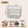 Cesta de Armazenamento de Cozinha em Aço Inoxidável, Cesta de Armazenamento para Cebola, Gengibre e Alho, Cesta de Armazenamento para Lanches e Frutas, Cesta de Armazenamento para Diversos de Mesa