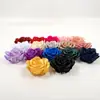 Novo Poliéster Grande Rosa DIY Casamento Noivo e Noiva Lapela Casamento Lapela Grupo de Irmãs Madrinha Flor Decorativa
