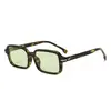 Gafas de Sol Cuadradas Retro con Clavos de Arroz para Mujer Ins Sencillas Elegantes Gafas de Protección Solar Moda Callejera Europea y Americana Gafas de Sol de Moda para Hombre