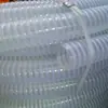 Manguera de Goma para Succionar Heces, Bombear Grano y Bombear Agua 3 pulgadas 4 pulgadas Pulgada Manguera de Succión para Aguas Residuales con Abrazadera Roscada, Manguera Transparente Engrosada Anticongelante