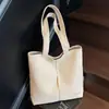 Bolso de Lona Grande de Moda Tendencia Casual Simple 2025 Verano Nuevo Estilo Bolso de Hombro Tote para Mujer