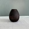 Vaso de madeira moderno minimalista arranjo de flores para casa enfeites criativos acessórios para casa vaso de artesanato em madeira fornecimento