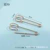 Clips de Pato Cuadrados al por Mayor Transfronterizos, Pasadores, Materiales para Pasadores de Bricolaje, Accesorios, Accesorios para Broches, Modelos Básicos