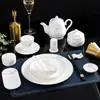 Conjunto de Louças para Hotel, Prato Especial para Recepção de Clube de Hotel, Cerâmica com Paisagem Novo Estilo Chinês