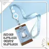 Porta Cartão Deslizante Desenho Animado Cartão Escolar de Estudante Cartão de Água Estojo Transparente para Cartão Porta Documento com Foto Masculino e Feminino Capa Protetora Venda por Atacado em Estoque