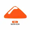 Disco marcador de triángulo para entrenamiento de fútbol, obstáculo de entrenamiento de agilidad, disco marcador de triángulo para entrenamiento físico de jardín de infantes, disponible en varios colores