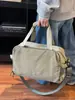 Bolsa de equipaje expandible ligera de gran capacidad con separación de seco y húmedo para mujer, bolsa de viaje para viajes de corta distancia, bolsa de gimnasio para hombre, bolsa de mano para viaje
