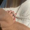 2023 Nueva Marca de Moda Anillo Retorcido de Circonita Versátil Nicho de Gama Alta Personalizado Pulsera de Lujo Ligero para Mujer Ins