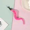 Juguete de Gusano Largo de Dibujos Animados con Cascabel para Gatos, Varita con Juguete Colgante, Cabezal de Repuesto, Juguete Creativo de Sonido para Gatos, Juguete Interactivo para Mascotas